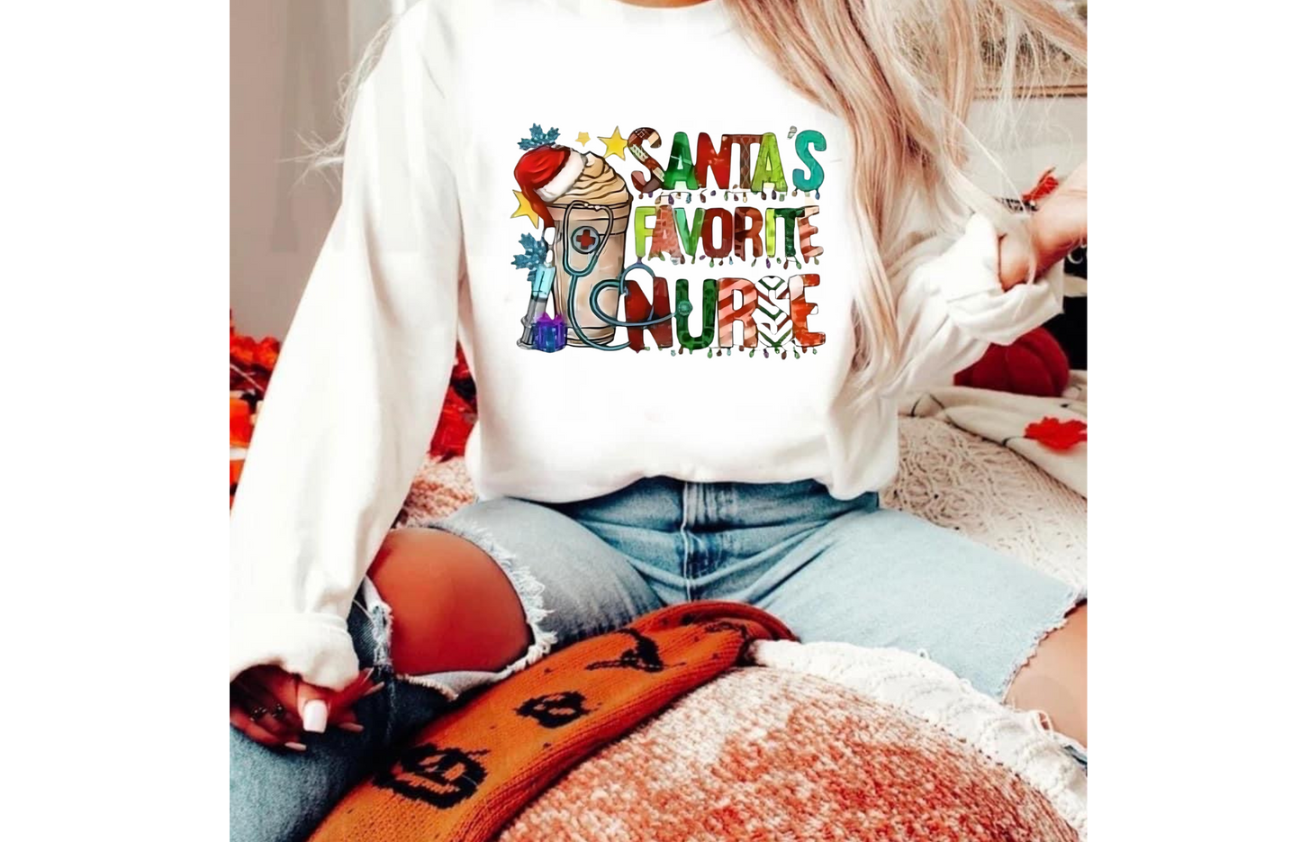 Santa’s Favorite Nurse Design